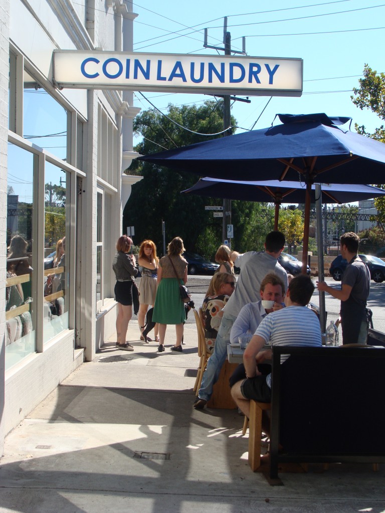 Coin Laundry Exterior