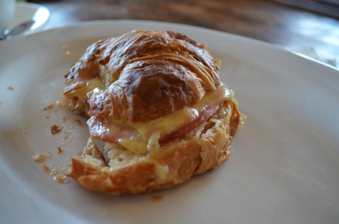 ham and cheese croissant Blackbird Cafe & Food Store