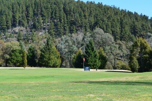 Golf Course along the Rail Trail