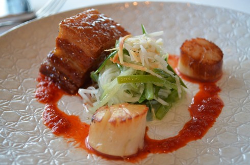 Sticky Pork Belly at Taxi Dining Room