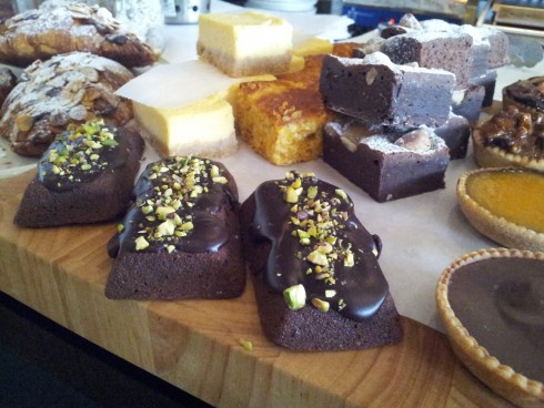 Assorted baked goodies at Pour Kids