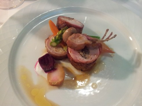 Rolled saddle of rabbit Taxi 