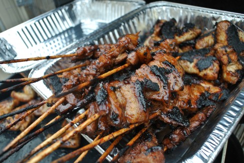 Filipino BBQ Pork Skewers from a BBQ at my place a few weeks back 