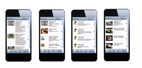 Food Rehab mobile app