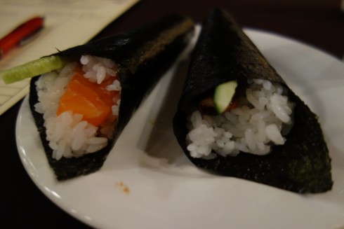 sushi at OCHA