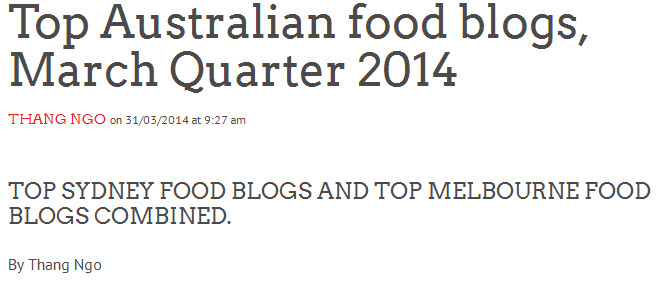 australia wide top food blogs v2