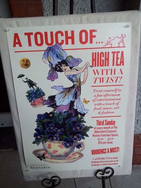 Bursaria High Tea details