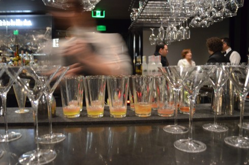 bartender belvedere vodka dinner vue de monde