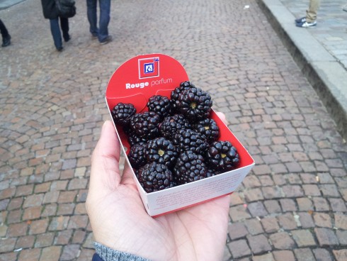 berries at paris markets 