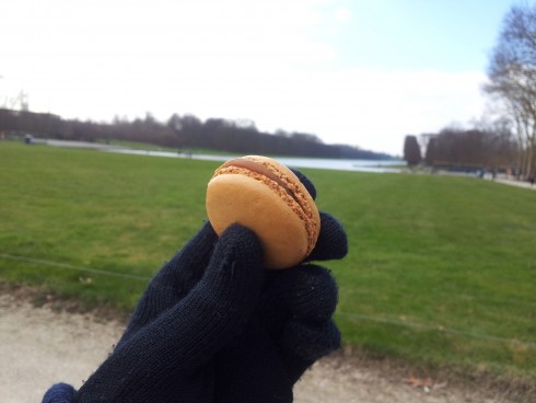 Ladurée macarons at the Palace of Versailles