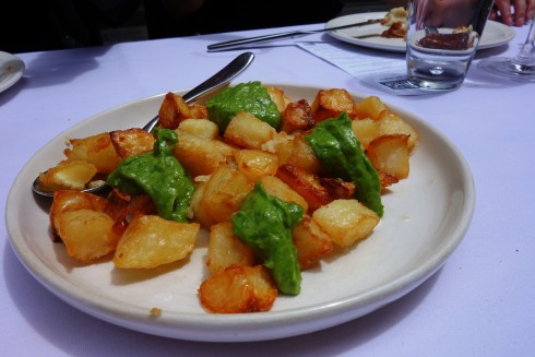 Potatoes with Roast Garlic and Parsley